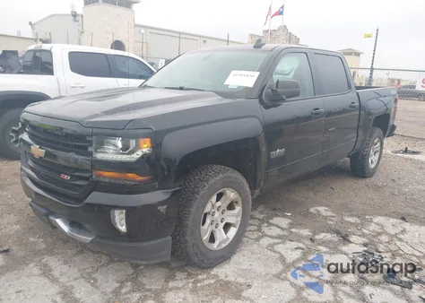 2017 Chevrolet Silverado 1500 2Lt из США, поврежденный, VIN 3GCUKREC4HG192355